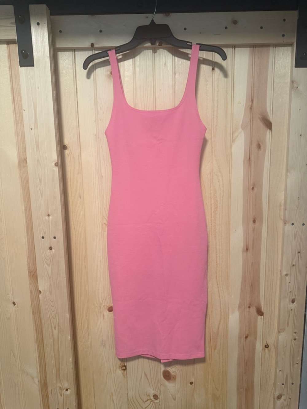 Zara Pink Tank Midi Dress